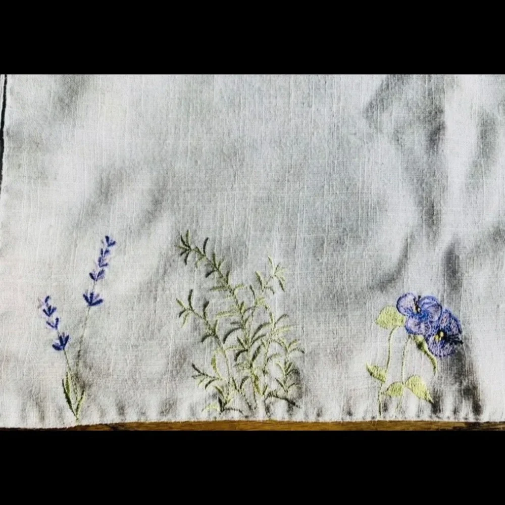 5 cloth napkins or placemats approximately 19 by 13 inches cottage Cottagecore